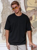 Ανδρικό T-shirt ALDO 270-311 Μαύρο - Image 4