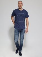 Ανδρικό Jean Παντελόνι Με Φθορές 40-187 Μπλε - Image 3