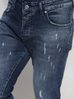 Ανδρικό Jean Παντελόνι Με Φθορές 40-187 Μπλε - Image 2