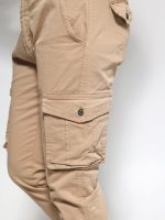 Ανδρικό Παντελόνι Cargo BLACKZI 88-169 Μπεζ - Image 2