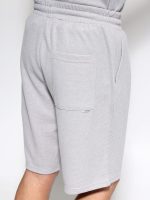 Ανδρική Βερμούδα Με Ιδιαίτερη Πλέξη Moreto 456018 Γκρι - Image 5