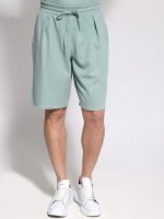 Ανδρική Βερμούδα Με Ιδιαίτερη Πλέξη Moreto 456018 Μέντα