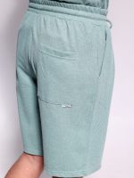 Ανδρική Βερμούδα Με Ιδιαίτερη Πλέξη Moreto 456018 Μέντα - Image 4