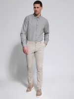 Ανδρικό Πουκάμισο Tailor-Fit GIANNI 33-8166 Light Green Φαρδιά γραμμή - Image 4