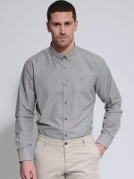 Ανδρικό Πουκάμισο Tailor-Fit GIANNI 33-8166 Light Green Φαρδιά γραμμή - Image 3