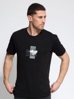 Ανδρικό Βαμβακερό T-shirt DOROTEO 207078 Μαύρο