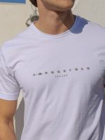 Ανδρικό Βαμβακερό T-shirt GEREMIA 207079 Λευκό - Image 2