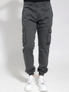 Ανδρικό Παντελόνι Cargo BLACKZI 88-168 Ανθρακί