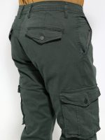 Ανδρικό Παντελόνι Cargo BLACKZI 88-167 Χακί - Image 3