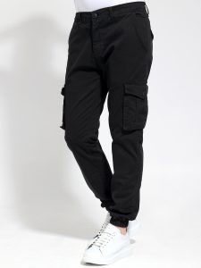 Ανδρικό Παντελόνι Cargo BLACKZI 88-166 Μαύρο