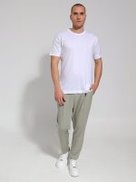 Κοντομάνικο Oversize Μπλουζάκι OMAR 207064 Λευκό - Image 3