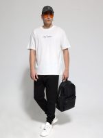 Ανδρικό Oversized Κοντομάνικο BearT-shirt 10-731 Λευκό - Image 4