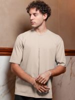 Ανδρικό Μοντέρνο T-shirt 270-270 Μπεζ - Image 2