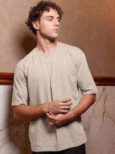 Ανδρικό Μοντέρνο T-shirt 270-270 Μπεζ