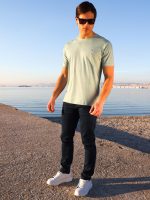 Ανδρικό Παντελόνι Jean Με Φερμουάρ 6271 Blue - Image 4