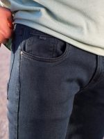 Ανδρικό Παντελόνι Jean Με Φερμουάρ 6271 Blue - Image 2