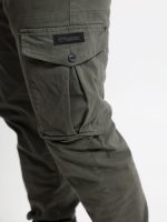 Ανδρικό Παντελόνι Cargo 6171 Χακί - Image 3