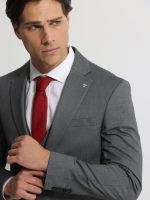 Ανδρικό Κοστούμι Με Γιλέκο HANK 2031 Γκρι - Image 6