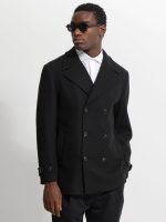 Διαχρονικό Ανδρικό Παλτό TOBIAS 2601 Μαύρο
