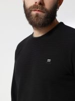 Ανδρική Μπλούζα Μακρυμάνικη LIAM 206076 Μαύρο - Image 2