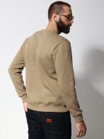 Sweatshirt Μπλούζα με Εντυπωσιακό Λογότυπο 206089 Μπεζ - Image 5