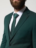 Ανδρικό Κοστούμι Με Γιλέκο MONOAS 2029 Πράσινο - Image 3