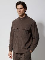 Ανδρικό Over Πουκάμισο QUINN 2716 Stone