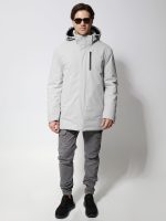 Ανδρικό Μπουφάν Με Κουκούλα SONNY 2274 Off White - Image 4