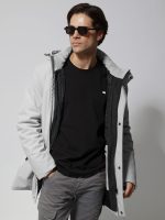 Ανδρικό Μπουφάν Με Κουκούλα SONNY 2274 Off White - Image 3