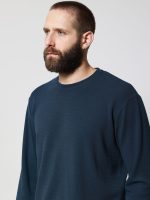 Ανδρική Μπλούζα Μακρυμάνικη NOAH 206074 Μπλε - Image 2