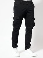 Ανδρικό Παντελόνι Cargo 6171 Μαύρο - Image 2