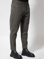 Ανδρικό Παντελόνι Jean Βαμμένο DALLAS 5452 Χακί