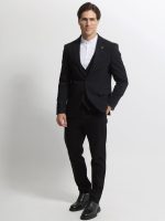 Ανδρικό Σακάκι GUNTHER 1433 Μαύρο - Image 4