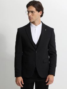 Ανδρικό Σακάκι GUNTHER 1433 Μαύρο