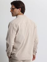 Ανδρικό Over Πουκάμισο QUINN 2716 Light Beige - Image 4