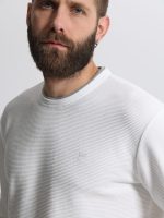 Ανδρική Μπλούζα Μακρυμάνικη LIAM 206076 Λευκό - Image 2