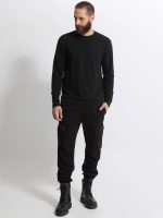 Ανδρική Μπλούζα Μακρυμάνικη NOAH 206074 Μαύρο - Image 3