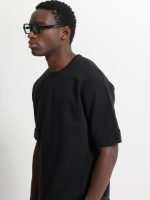 Ανδρικό Κοντομάνικο Μπλουζάκι ANGELO 270-331 Μαύρο - Image 3