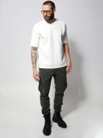 Ανδρική Μπλούζα Κοντομάνικη DIEGO 207094 Λευκό - Image 3