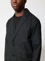 Ανδρικό Σακάκι Ριγέ JOAQUIN 260-972 Μαύρο - Image 2