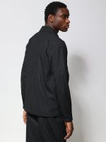 Ανδρικό Σακάκι Ριγέ JOAQUIN 260-972 Μαύρο - Image 6