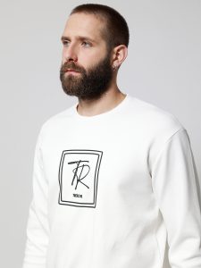 Ανδρική Μπλούζα Μακρυμάνικη AIDEN 206106 Λευκό