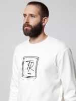 Ανδρική Μπλούζα Μακρυμάνικη AIDEN 206106 Λευκό