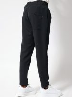 Ανδρικό Παντελόνι με Λάστιχο στη Μέση TATE 4394 Μαύρο - Image 4