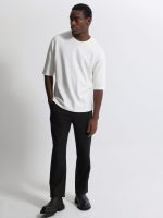 Ανδρικό Παντελόνι Ιταλικό Στιλ DEVIN 210-969 Μαύρο - Image 3