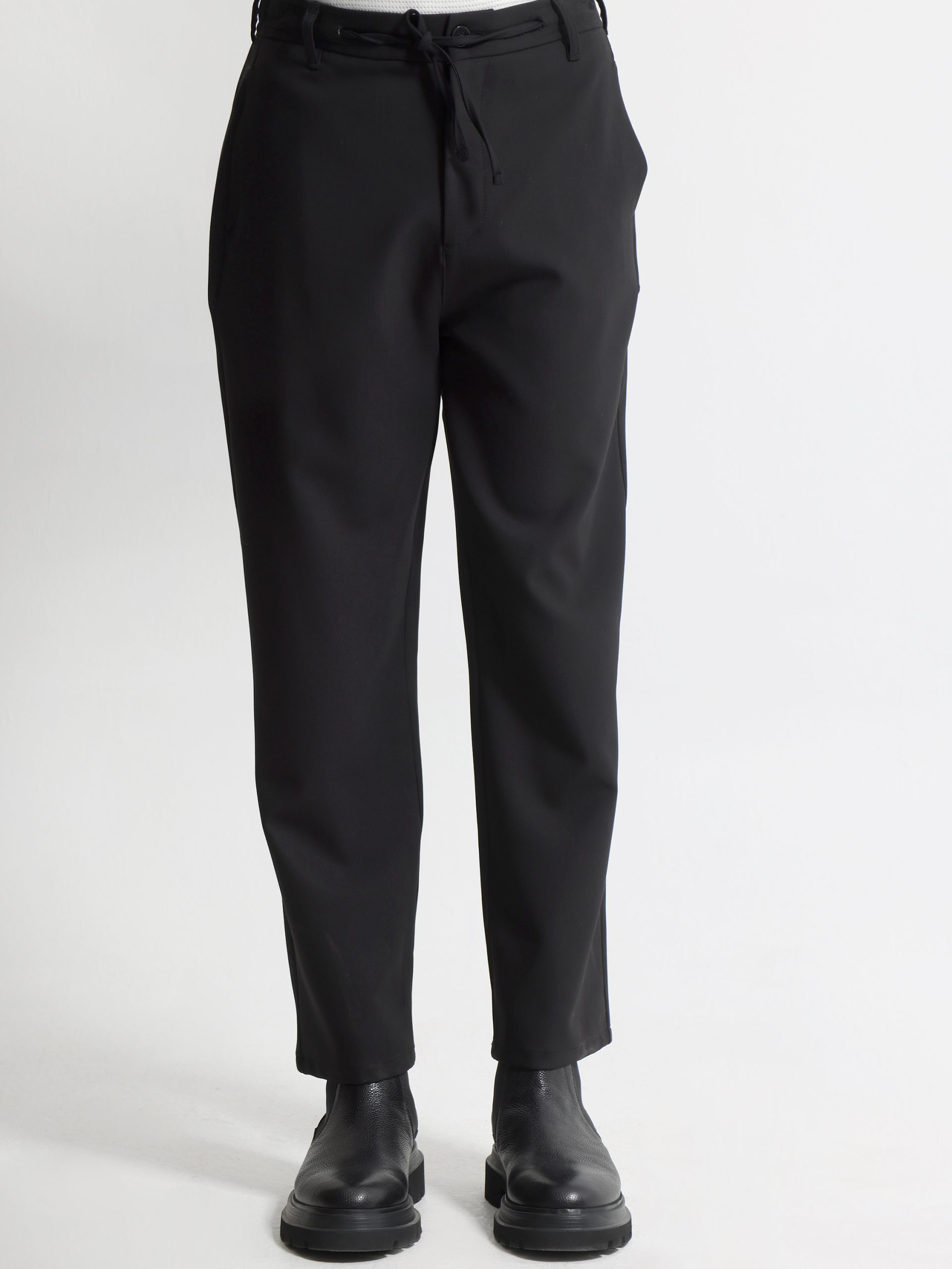 under0883 Ανδρικό Παντελόνι Ιταλικό Στιλ DEVIN 210-969 Μαύρο - Image 1