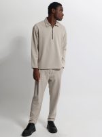 Ανδρική Μπλούζα Με Φερμουάρ CRUZ 270-963 Stone - Image 3