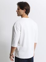 Ανδρική Μπλούζα 3/4 Μανίκι CARLOS 207096 Λευκό - Image 4