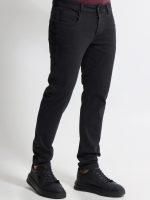 Ανδρικό Jean Παντελόνι Πεντάτσεπο 34-418 Μαύρο