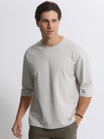 Ανδρική Μπλούζα 3/4 Μανίκι CARLOS 207096 Γκρι - Image 3